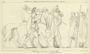 Diomedes y Ulises Regresando con los Despojos de Reso